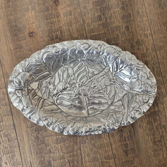 Arthur Court Bunny Serving Bowl/Platter - Picture 1 of 3